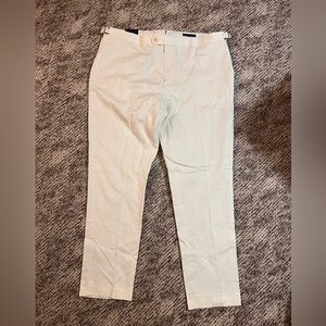 Banana Republic Linen Blend Cream Chinos Men’s